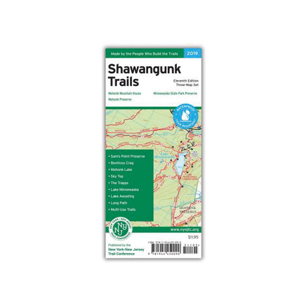 SHAWANGUNK TRAILS MAP
