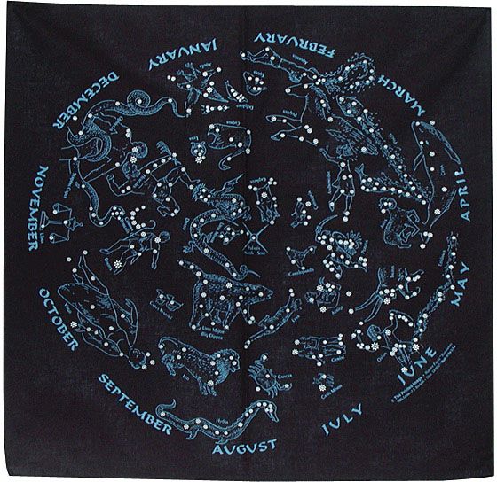 STARS (GLOW-N-DARK) BANDANA