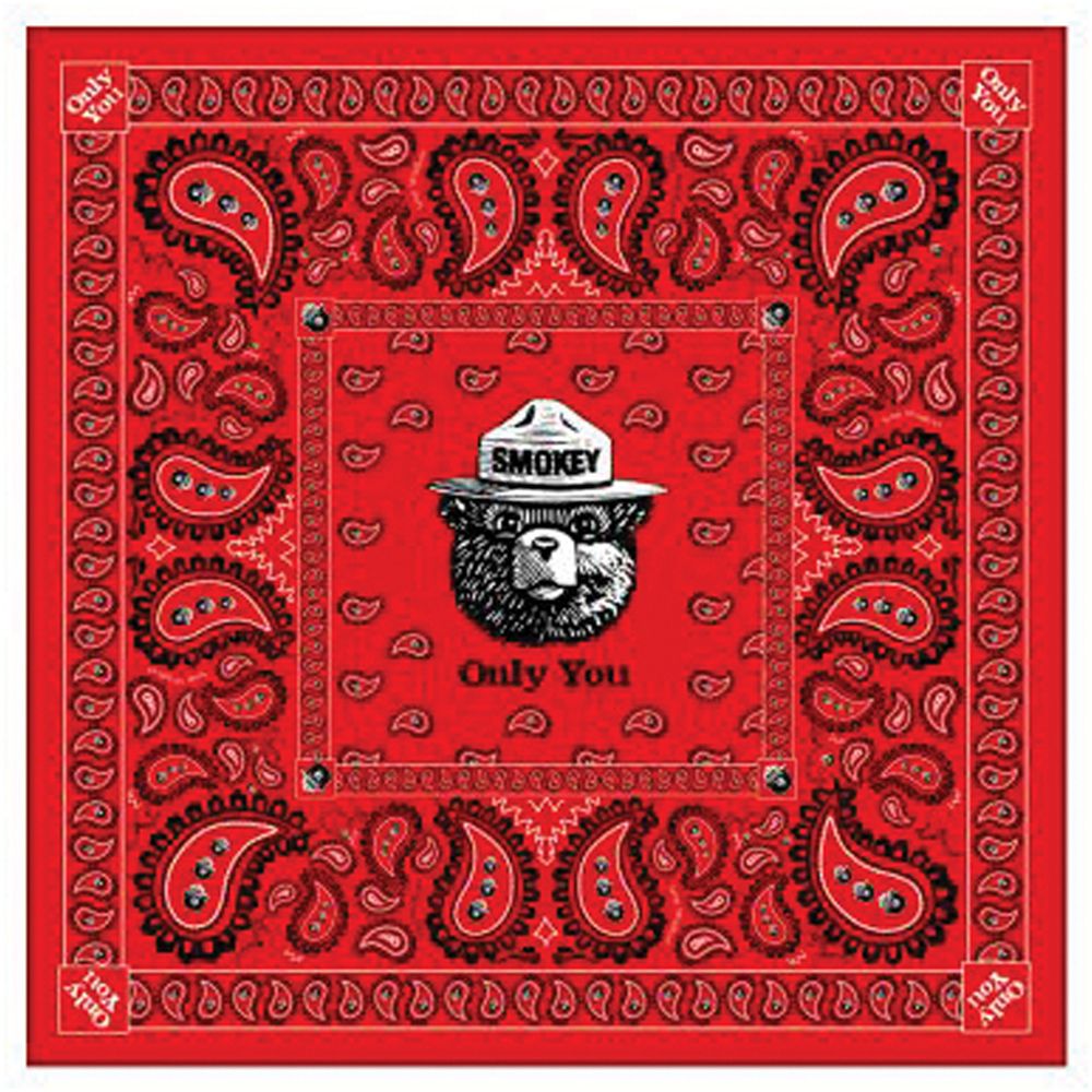 SMOKEY PAISLEY BANDANA