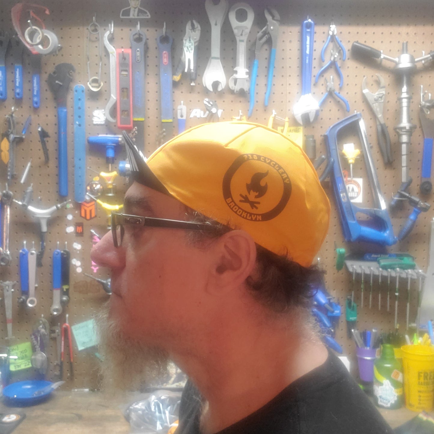 718 Cycling Cap (orange)