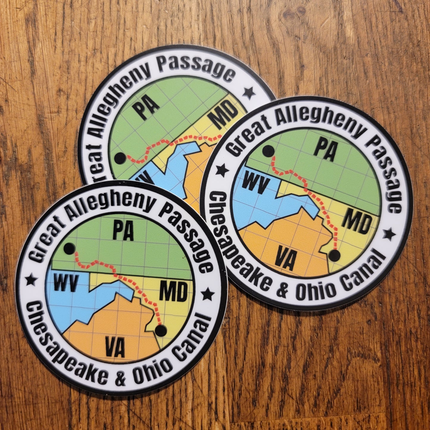 GAP/C&O Sticker