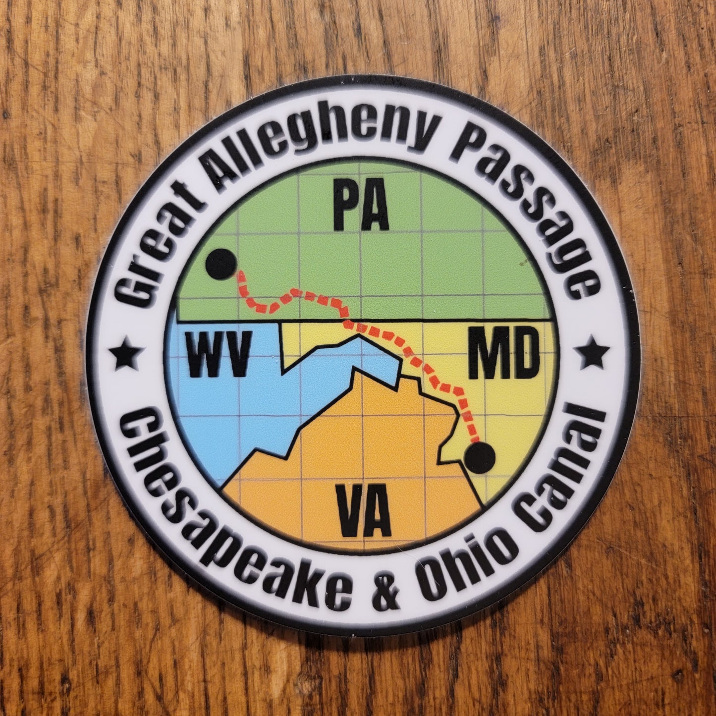 GAP/C&O Sticker
