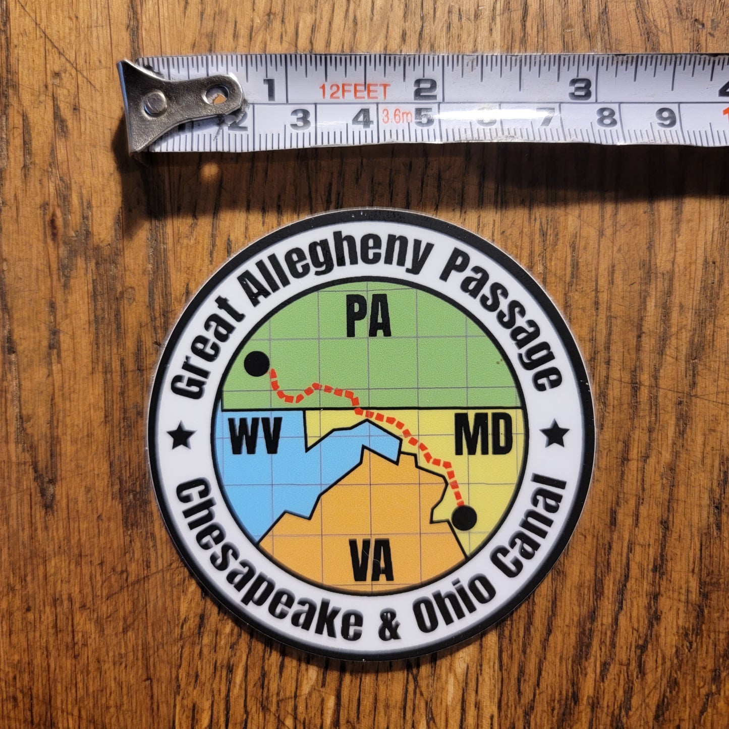 GAP/C&O Sticker