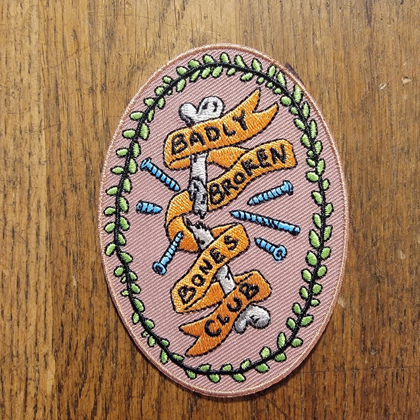 Nomad Broken Bones Club Patch