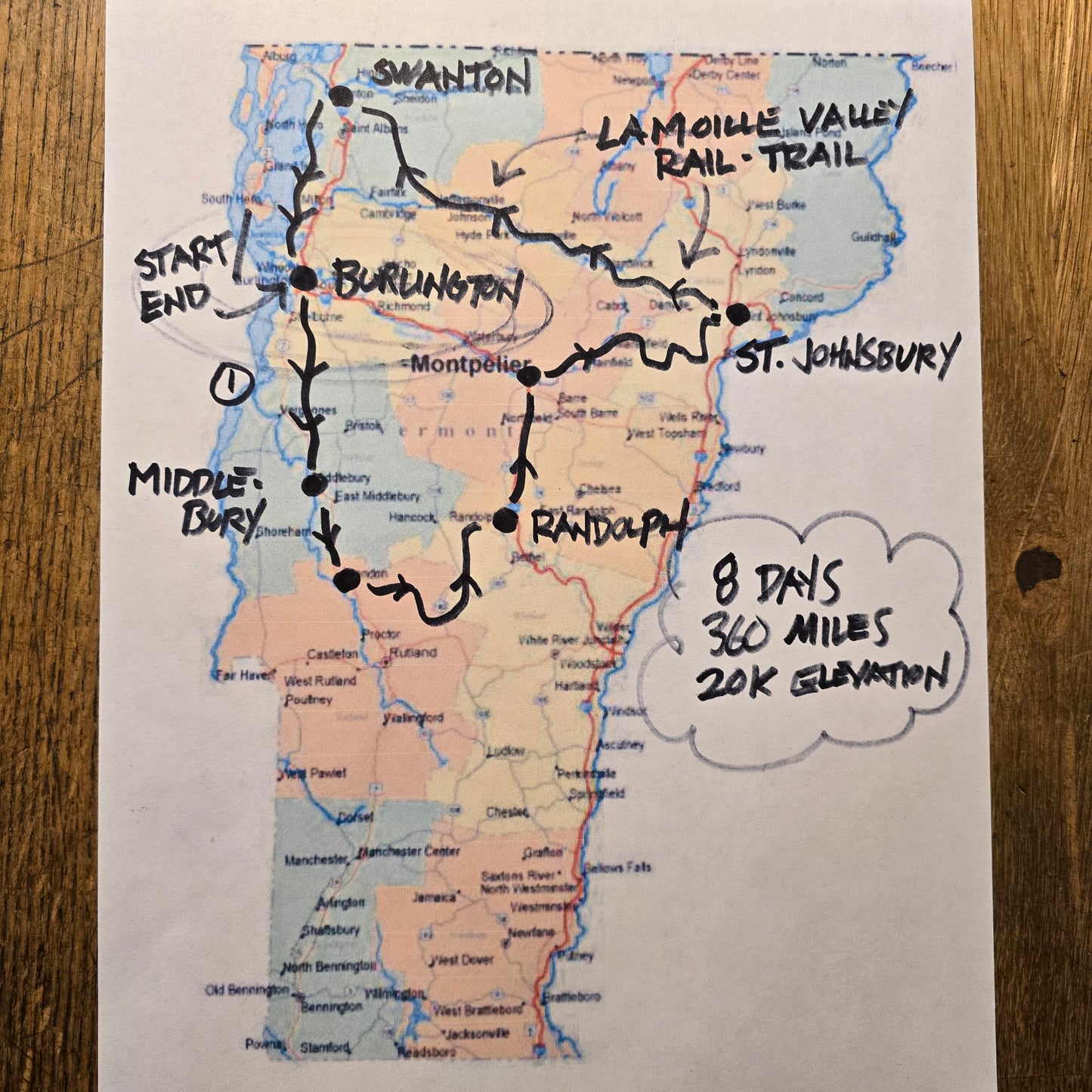 2025 Tour 6: Vermont: August 10-16