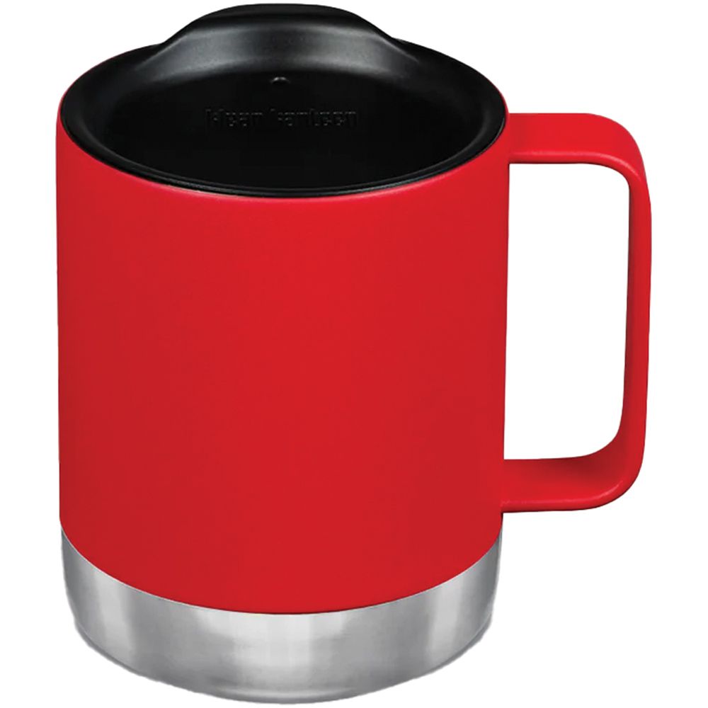 INSULATED CAMP MUG 12 OZ RED W/ TUMBLER LID