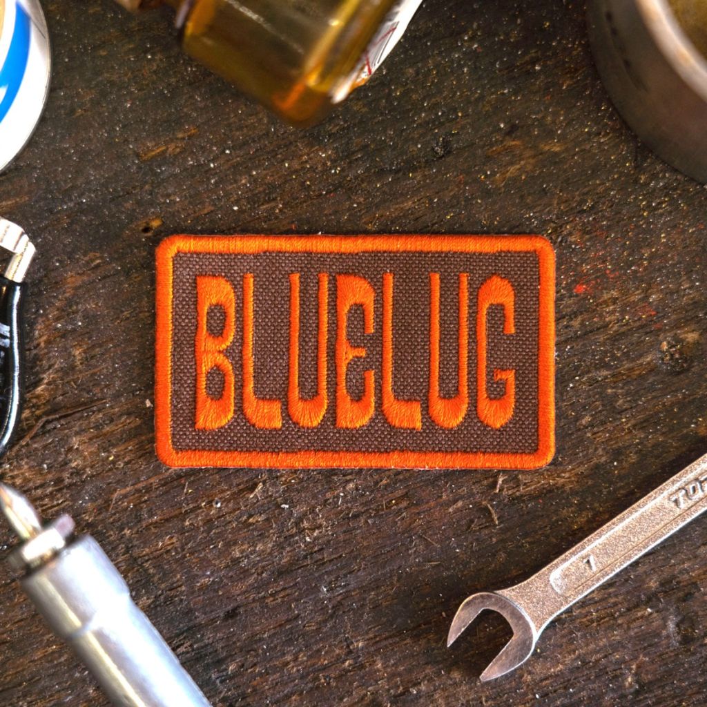 Blue Lug Logo Patch
