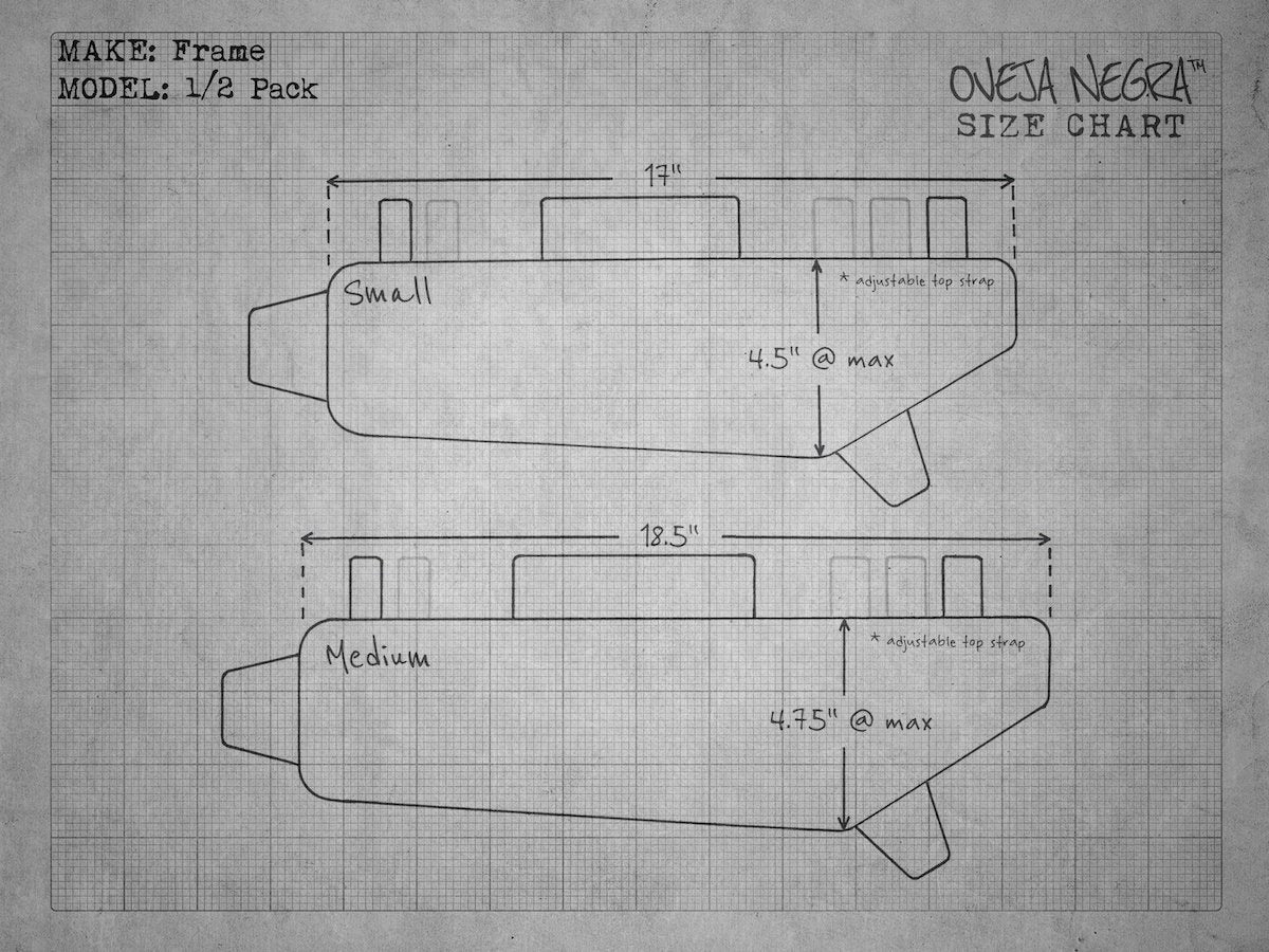 Oveja Negra 1/2 Pack™ Frame Bag