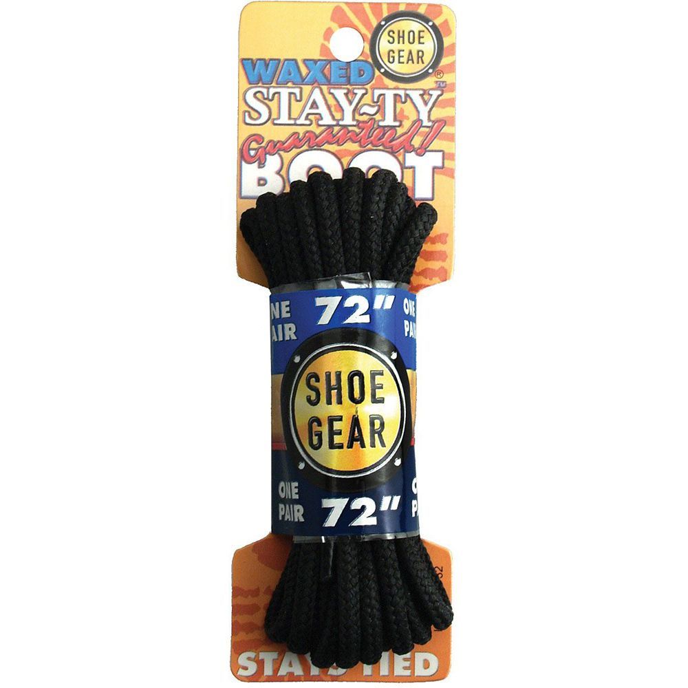 WAXED BOOT LACES