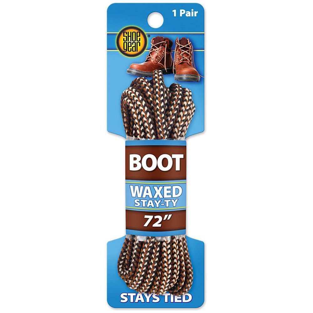 WAXED BOOT LACES