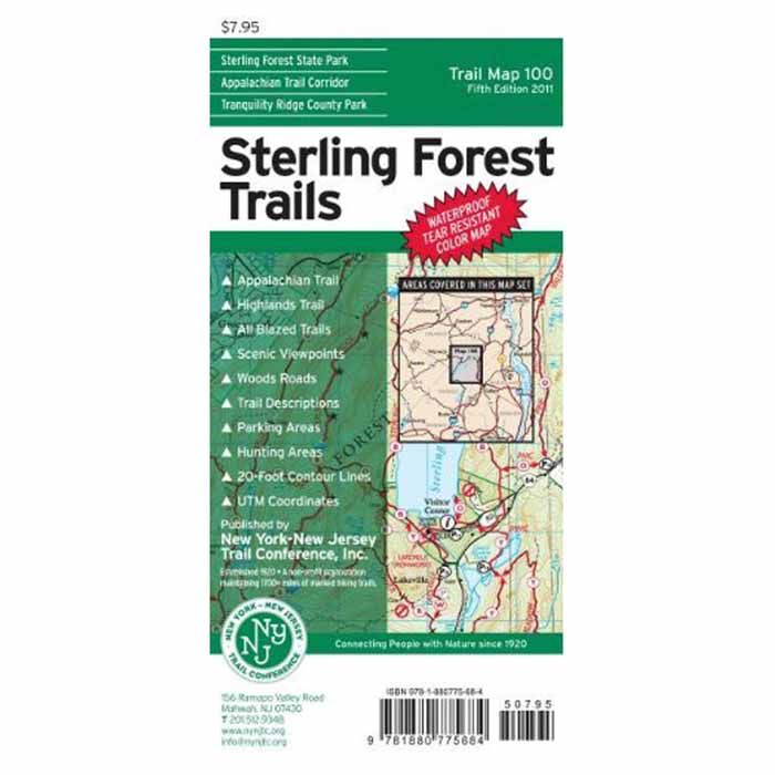STERLING FOREST TRAILS Map