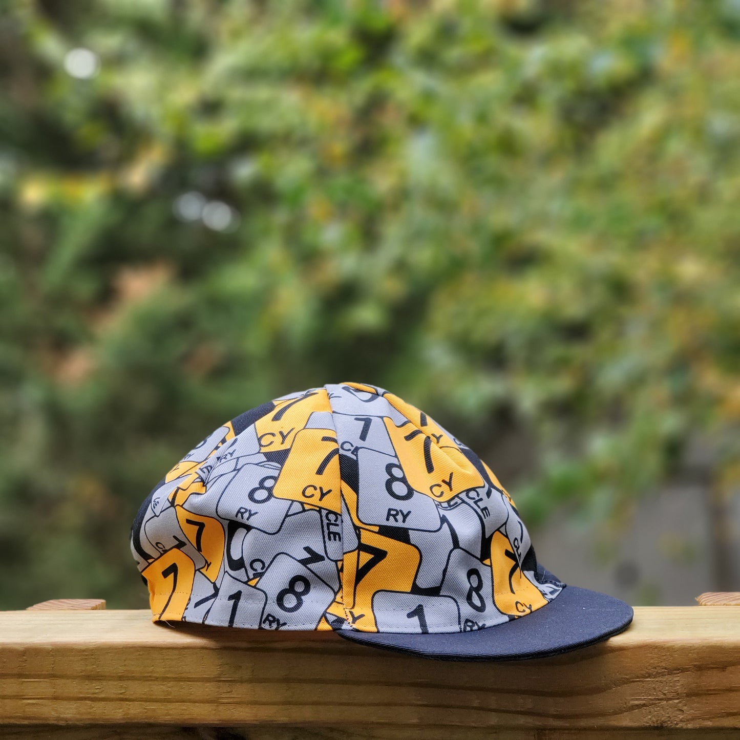 718 Cycling Cap (Squares)