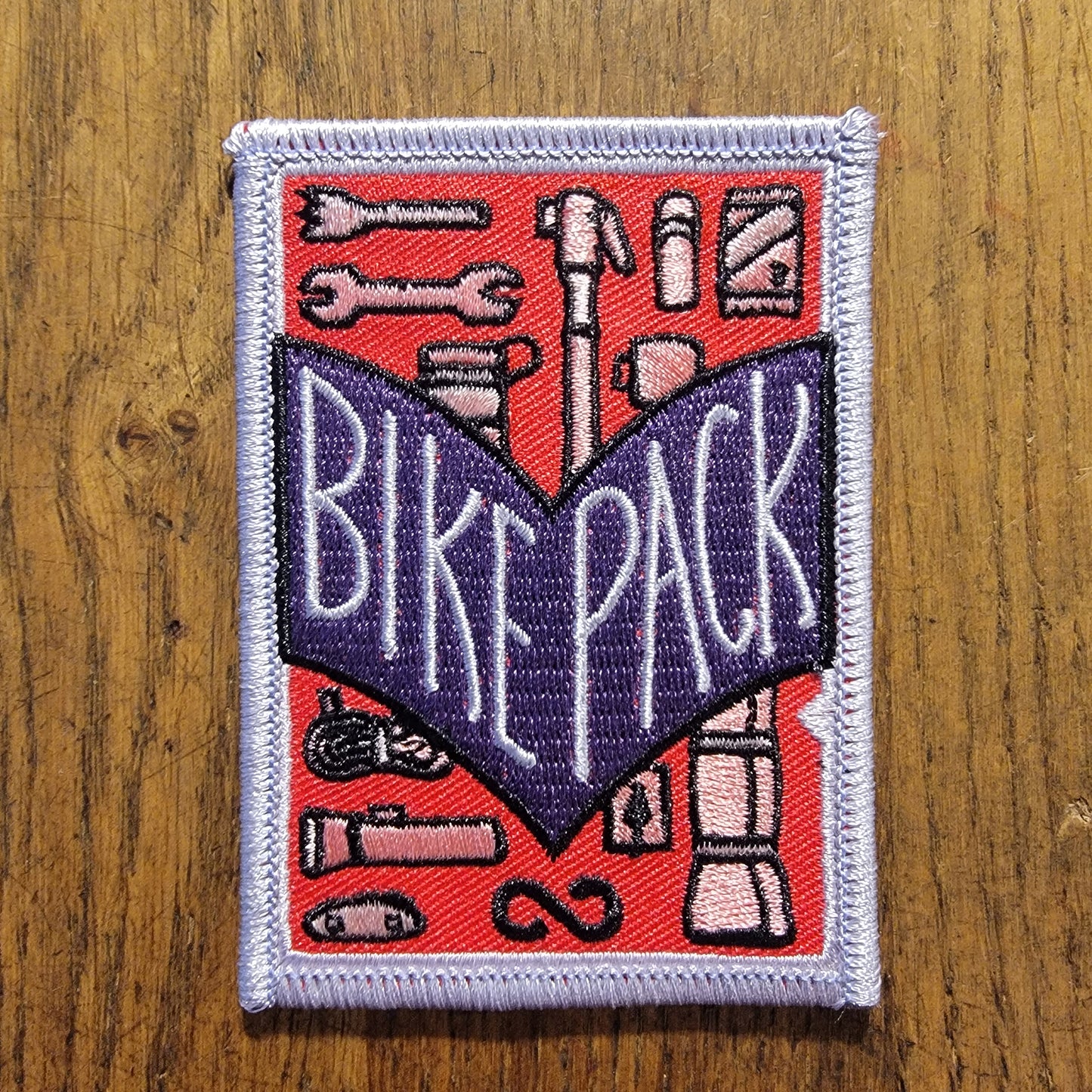 Nomad Bike Pack Pink Patch