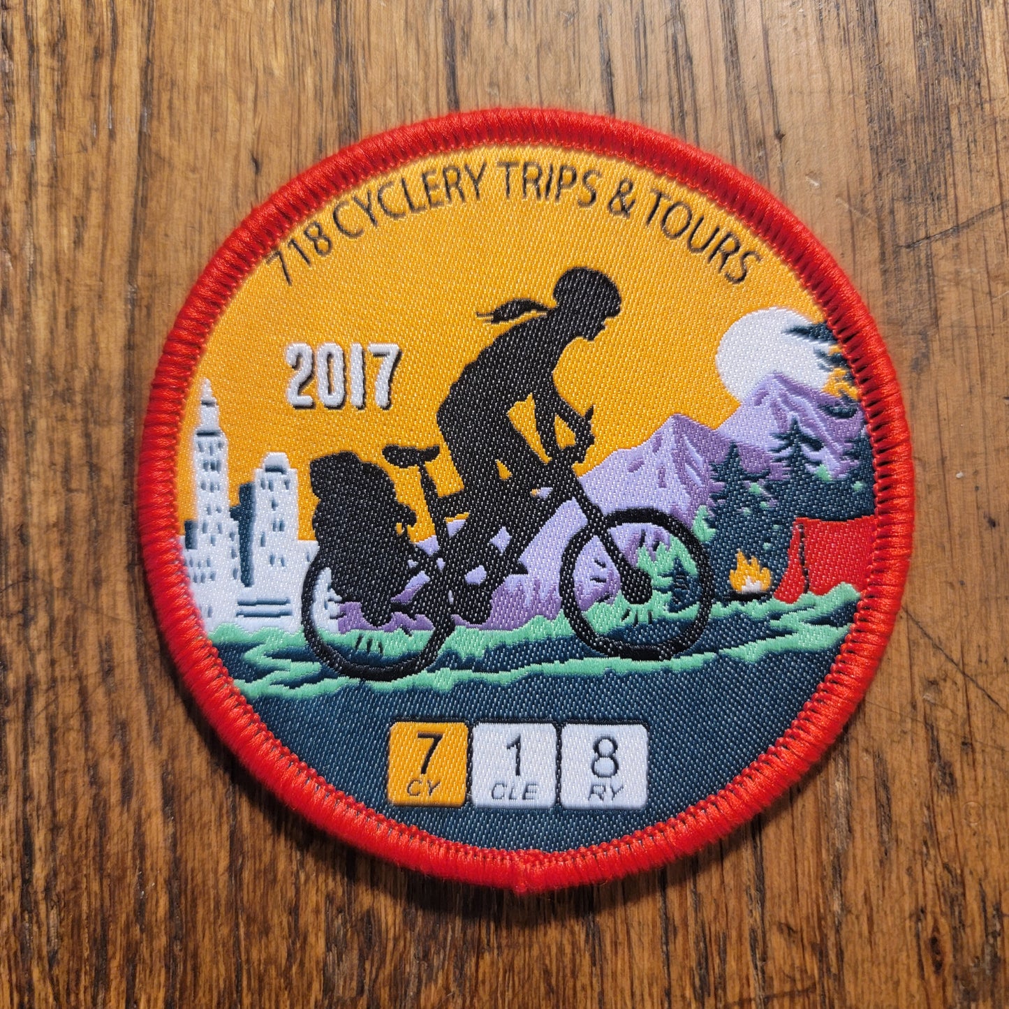 2017 718 Trips and Tours Patch