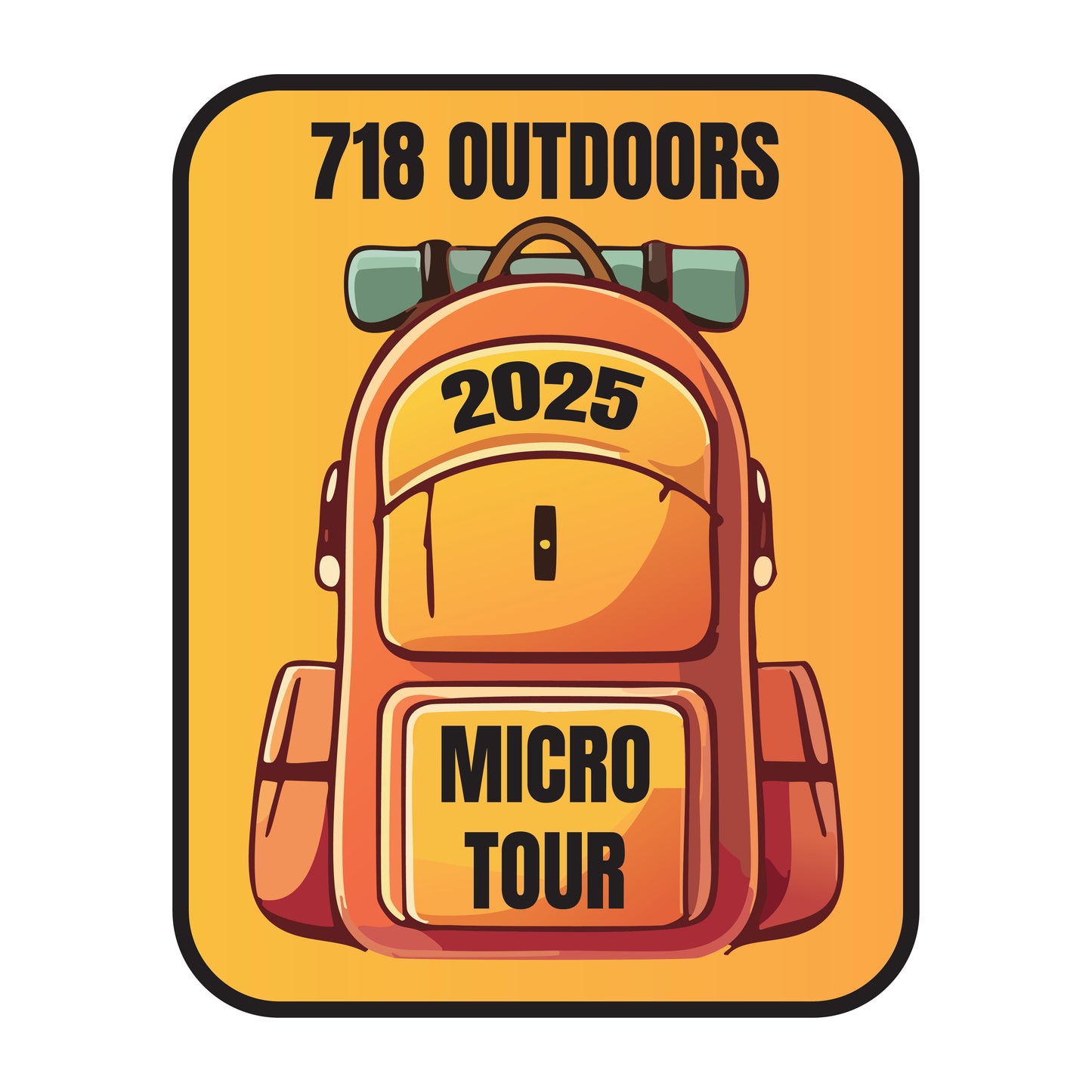 2025 Micro-Tour Acrylic Pin