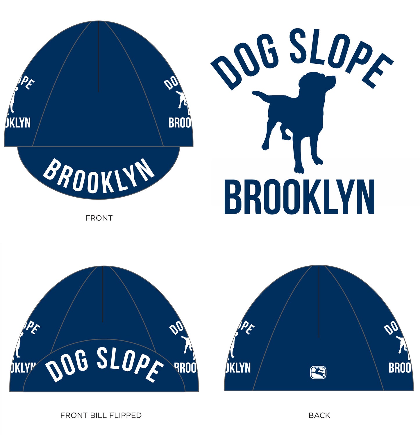 Dog Slope Cycling Caps