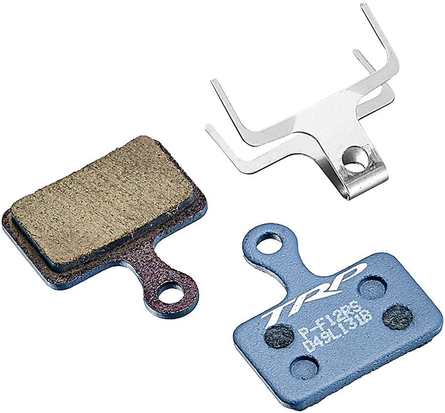 TRP P-F12RS Disc Brake Pads - Resin, For TRP Flat Mount 2-Piston Disc Brakes