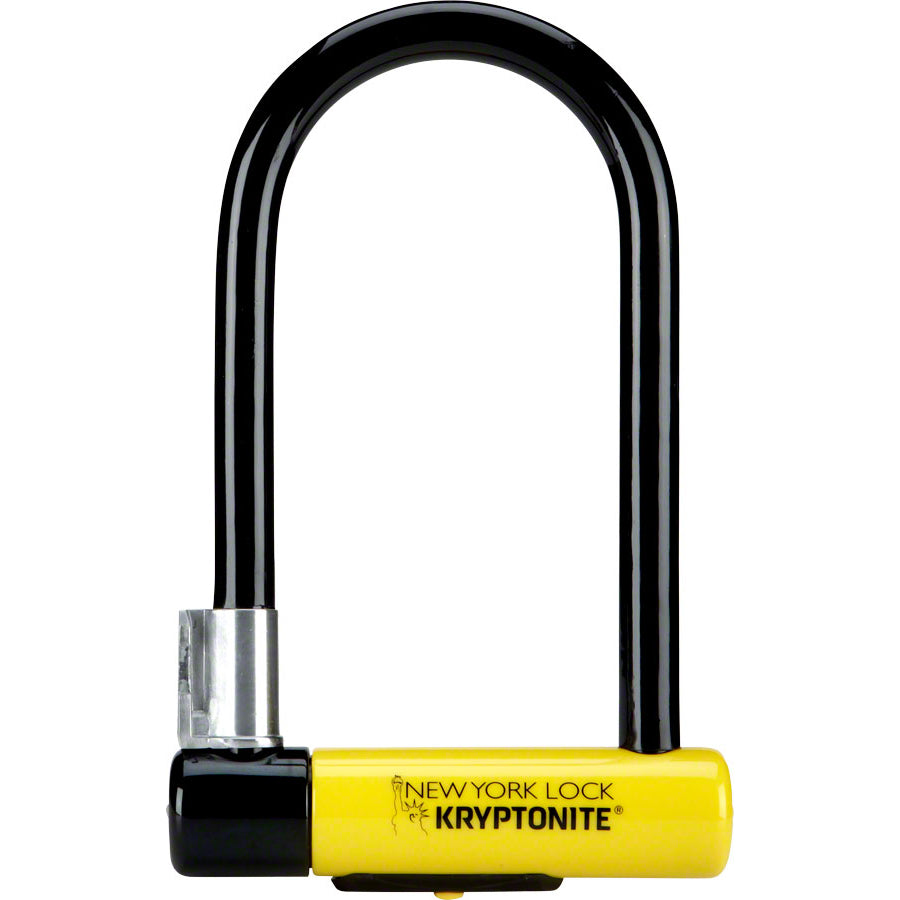 Kryptonite New York U-Lock - 3.25 x 6", Keyed, Black