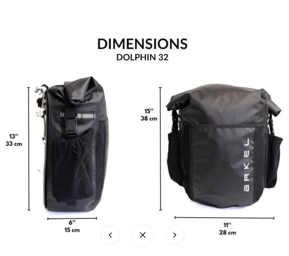 Arkel Dolphin 32 Panniers (Pair)