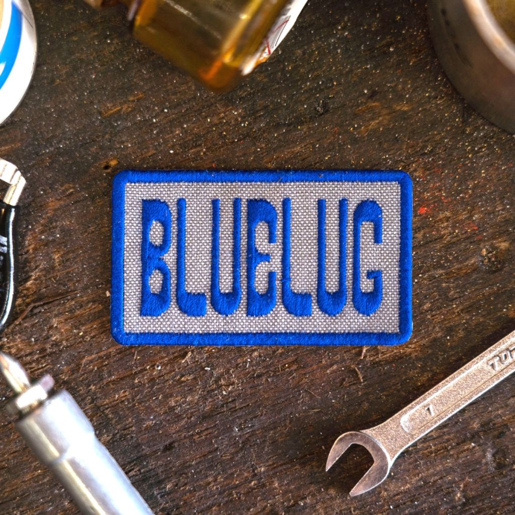 Blue Lug Logo Patch
