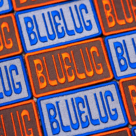 Blue Lug Logo Patch