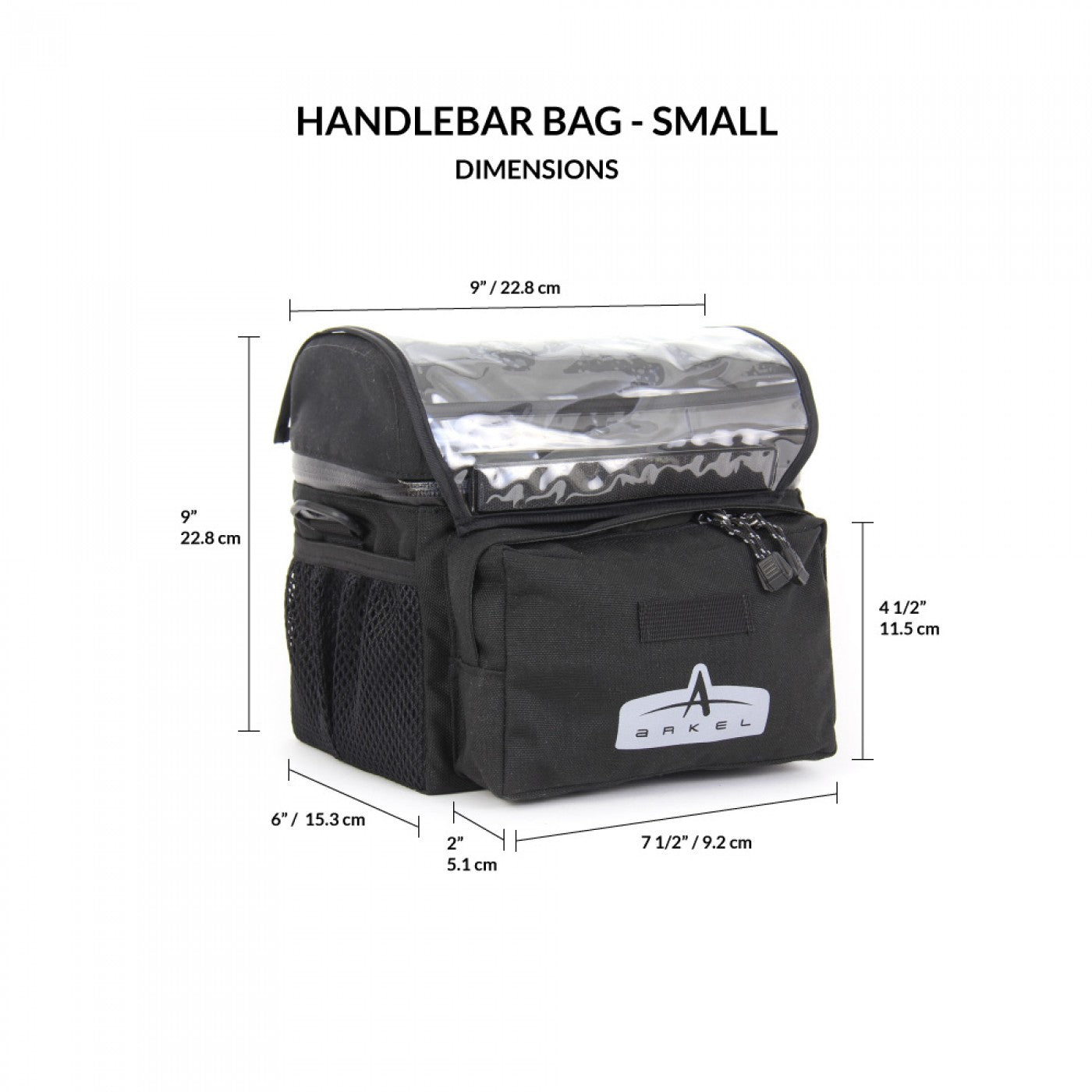 Arkel Handlebar Bag - 7.5 L